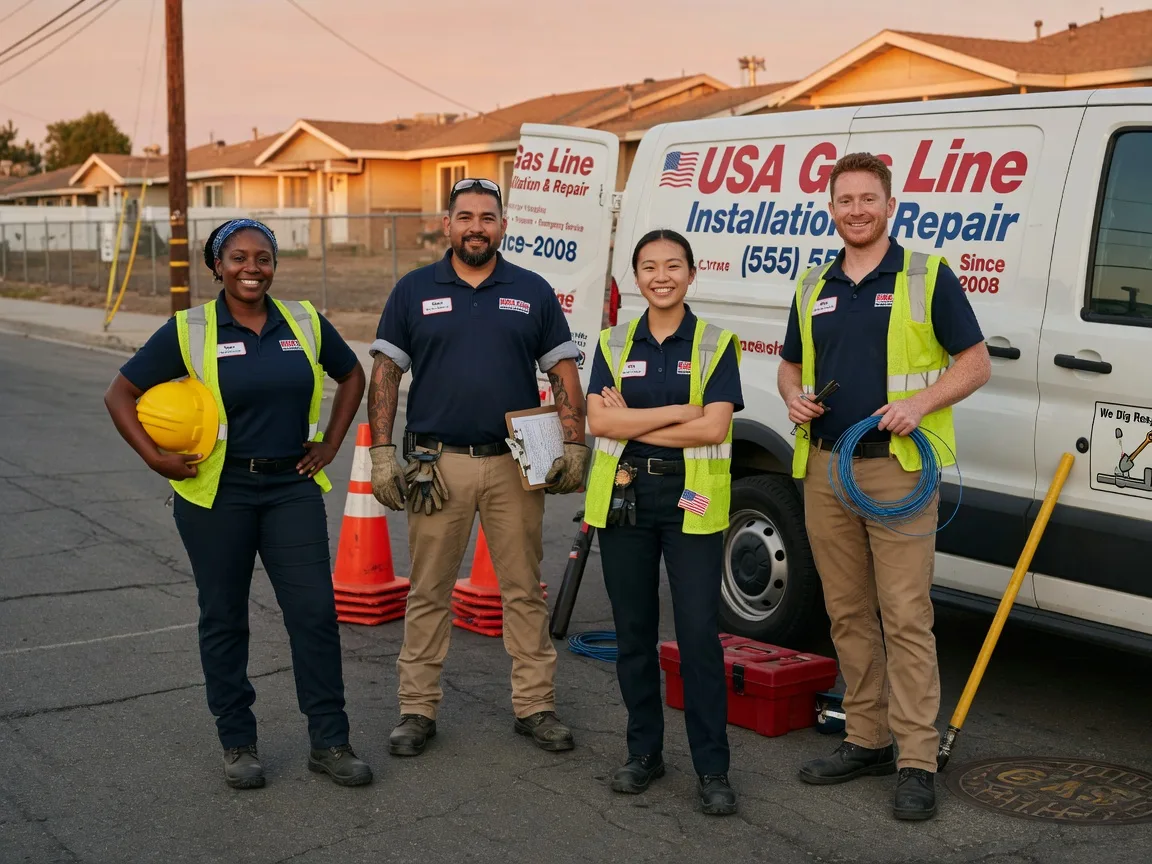 Gas Line Installation company in Wallisville, TX